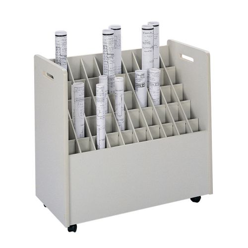 Mobile Roll File, 50 Compartment