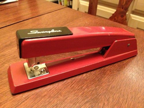 Vintage Swingline Red stapler 747 model