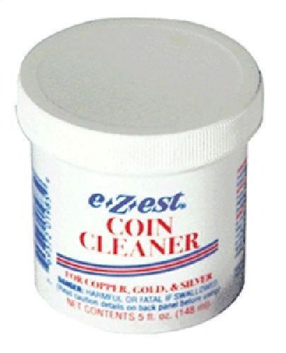 EZ EST E-Zest E-Z-EST COIN CLEANER DIP for Gold Silver Copper 5 oz Jar