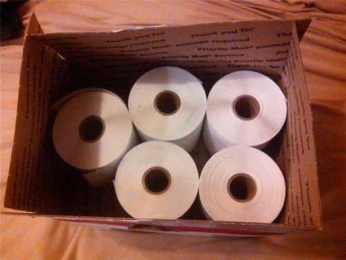 5 Rolls 4&#034; x 6&#034; Zebra Direct Thermal Shipping Printer Labels 250/1250 FREE SHIP