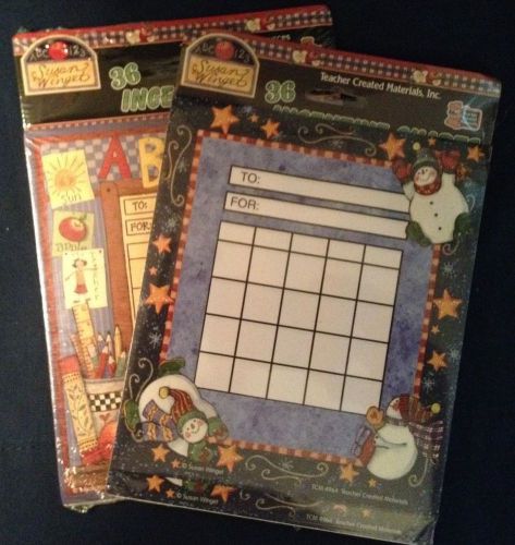 Individual Incentive Charts, 5-1/4 x 6, 2 Designs, 36/Each