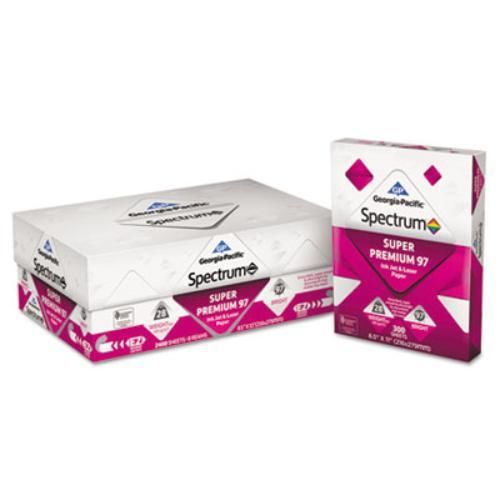 Georgia Pacific 998614 Spectrum Super Premium Bright Inkjet/laser Paper, 28lb,