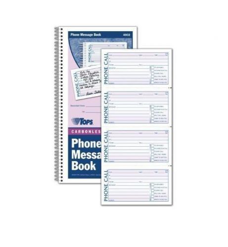 Phone Message Book