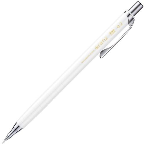 Pentel Mechanical Pencil Orenz Ultra Fine 0.2mm White+Extra Lead HB(10Lead)