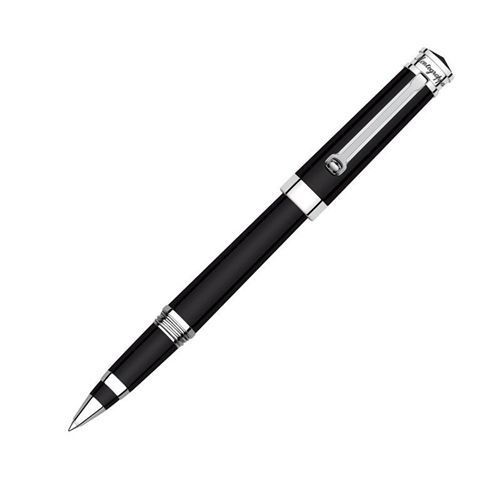 Montegrappa Parola Black Resin Rollerball Pen ISWOTRAB