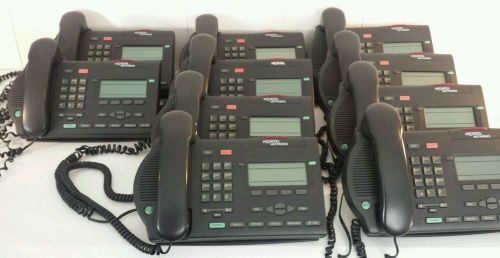 Lot of 10  Nortel Networks Charcoal M3903 Meridian Digital Telephones M 3903