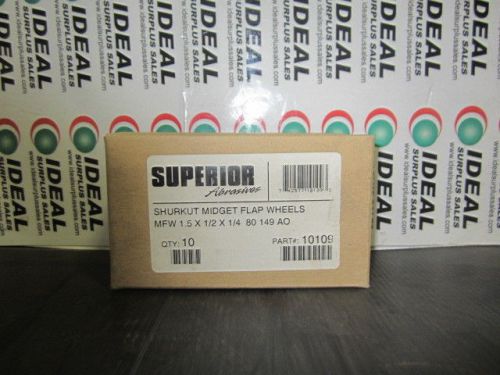 SUPERIOR ABRASIVES 10109 **NIB**