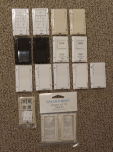 insteon paddle color kits (lot)