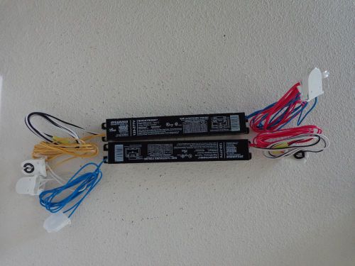 Sylvania programmed rapid start t8 electronic ballast 120-277v qhe 2x32t8/unv for sale