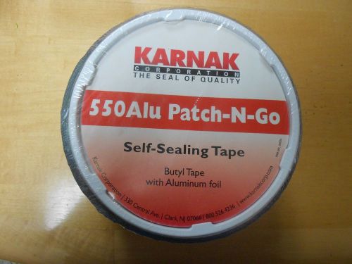 550 ALU PATCH-N-GO KARNAK 550ALU PATCH-N-GO SELF- SEALING TAPE 4&#034; X 65.5&#039;