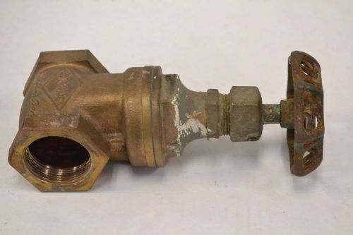 JENKINS 670 2 WAY 300OWG CLASS 150 THREADED 1-1/2 IN NPT GATE VALVE B319895