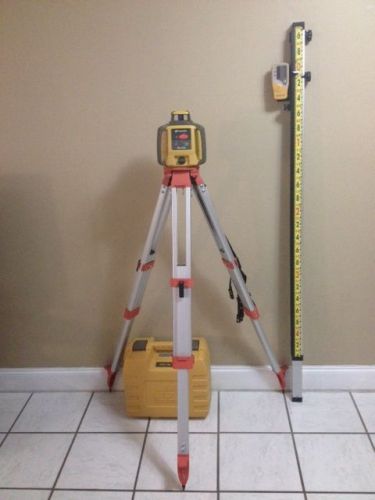 Topcon RL-H4C Laser w/Alkaline Batteries, Tripod, LenkerRod 10FT (Laser Version)