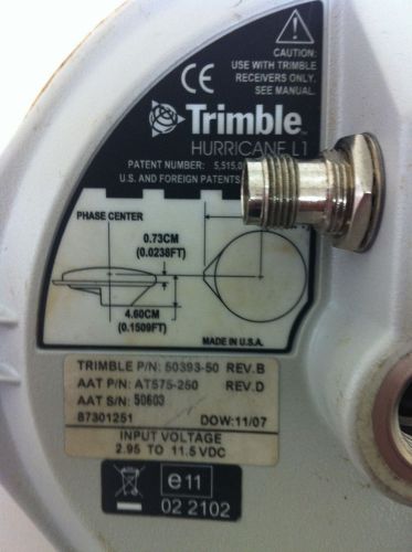 Trimble Hurricane L1 antenna