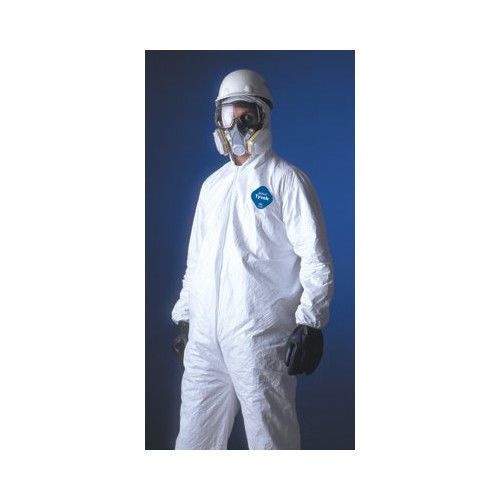 DuPont Tyvek® Coveralls - tyvek coverall zip ft hdela wrist &amp; ankles medui