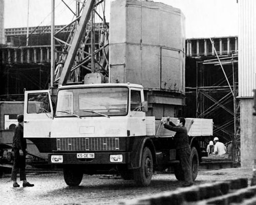 1972 hanomag henschel f150l 15 ton dump truck factory photo c8128-vgpgdf for sale