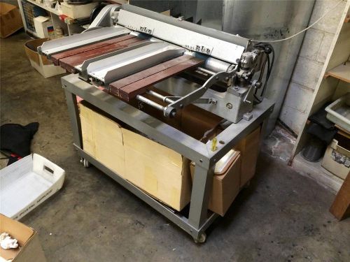 Rollem BCS 30&#034; Business Card Slitter: Use With Komori, Polar, Solna, Davidson