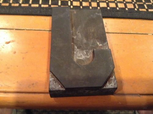 Vintage / Antique Letterpress 4&#034; Wood Printer&#039;s Type Letter &#034;J&#034;