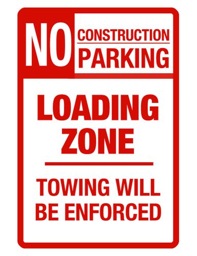 No parking sign..business sign..aluminum metal no rust sign vivid color..load for sale