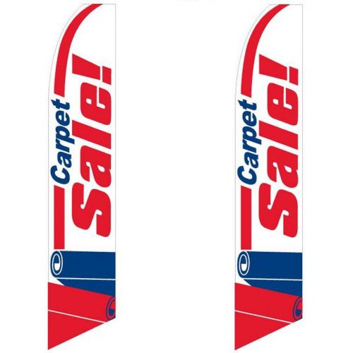 Swooper Flag 2 Pack Carpet Sale Red White Blue