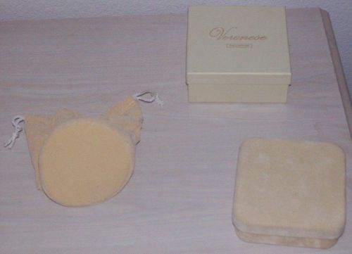 Beige Velvet 4 X 4 Domed Jewelry Presentation Gift Box