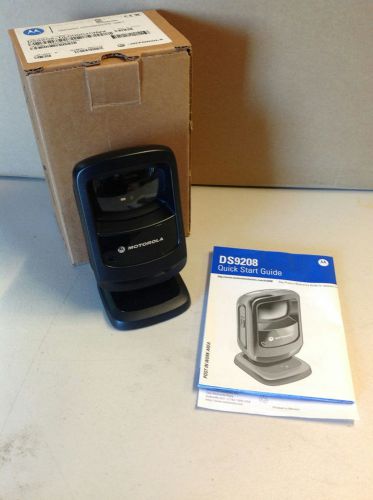 Motorola symbol omnidirectional desktop barcode scanner ds9208-dl00004cnww for sale