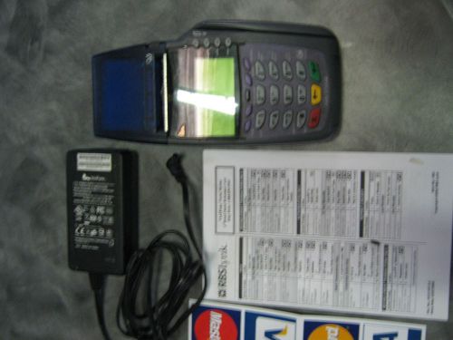 CREDIT CARD TERMINAL / PRINTER VERIFONE VX510 LE 3730 OMNI 5100