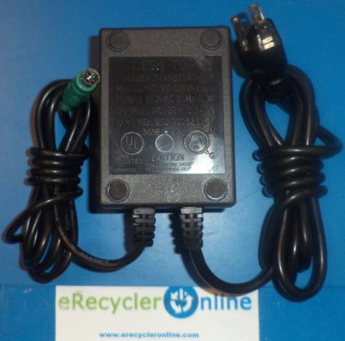 Verifone Desk Top Power Transformer 300-02501N AC Adapter 120V 60Hz 60W 22V 1.5A