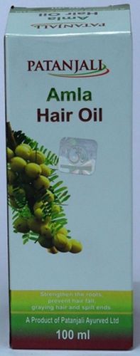 Amla hair oil patanjali 100ml for strong shiny hair prevents split for sale