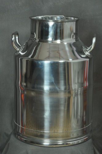 STEEL MILK CAN POT JUG FOR DAIRY FARM 25 LITRE/ 25 QT/6 GALLONS MILK STORAGE