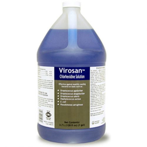 VIROSAN  Disinfectant Gallon Dairy Cattle Wash Teats Udders Mastitis