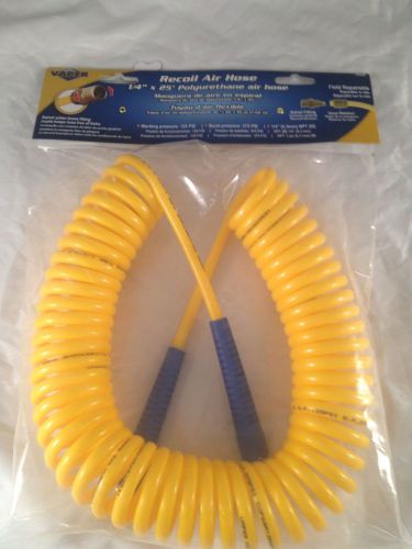 TITAN 19368 1/4&#034; X 25&#039; POLYURETHANE RECOIL AIR HOSE