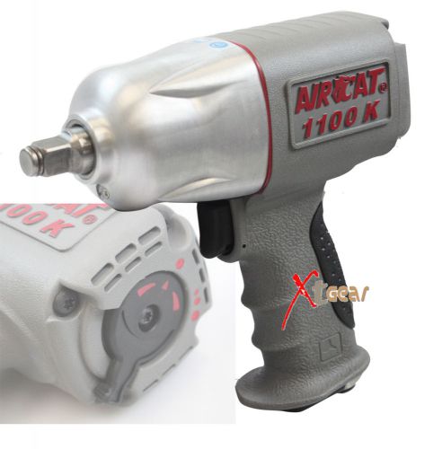 1100-k air impact wrench gun1/2&#034; twin clutch kevlar composite aircat for sale