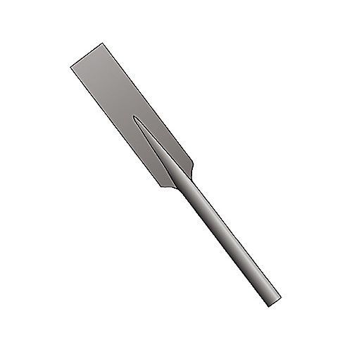 Bosch brute 1-1/8&#034; hex hammer steel 3&#034; digging chisel hs2168 new for sale