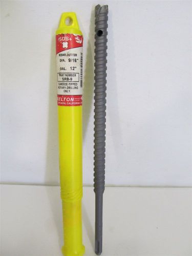 Relton SRB-9, 9/16&#034; x 12&#034; SDS Plus Carbide Tipped Rebar Cutter