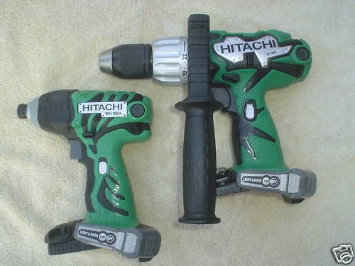 NEW HITACHI CORDLESS 18V WH18DL IMPACT,DV18DL HAMMER DRILL 18 VOLT HAMMERDRILL