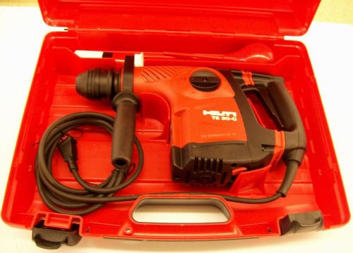 HILTI TE 30-C-AVR 1/2&#039;&#039; SDS PLUS ROTARY HAMMER KIT