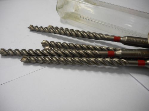 NEW LOT OF 6 HILTI MASONRY DRILL BIT BITS CONCRETE TE-C3X 5/16&#034;- 6&#034; 5/16&#034; X 6&#034;