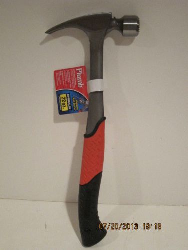 PLUMB  MODEL# SS22RCFN 22 oz ANTI-SHOCK  FRAMER&#039;S RIP CLAW HAMMER, NEW W/TAGS!