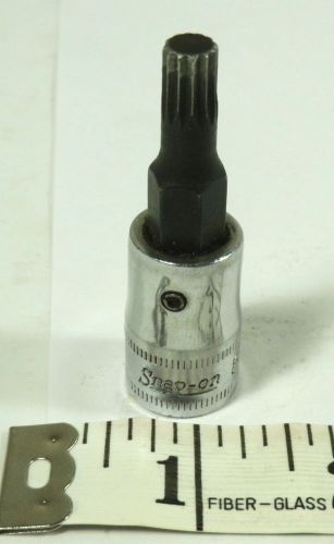 Snap-On #FTMS8B Triple Square Metric Socket Driver 8mm, 3/8&#034; Drive, Used (Loc17)