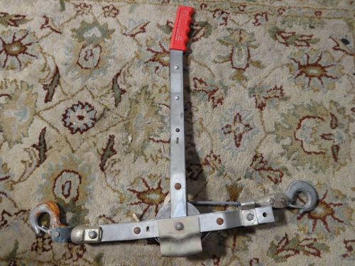 MAASDAM POW&#039;R-PULL Model 144 S-6 1-Ton Power Puller Hoist (Very Good/Used Cond)