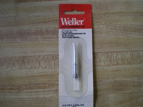 PTL7 Weller Replacement Soldering Long Screwdriver Tip 47334