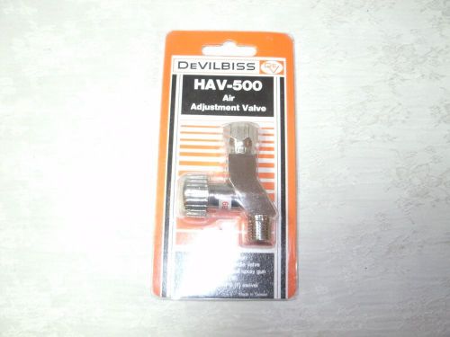 DEVILBLISS HAV 500 PRECISION AIR VALVE MADE IN USA NEW