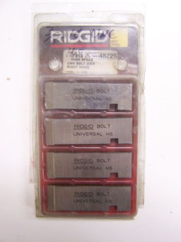 Ridgid 3/8&#034;-16 UNC High Speed Universal Bolt Dies 48225