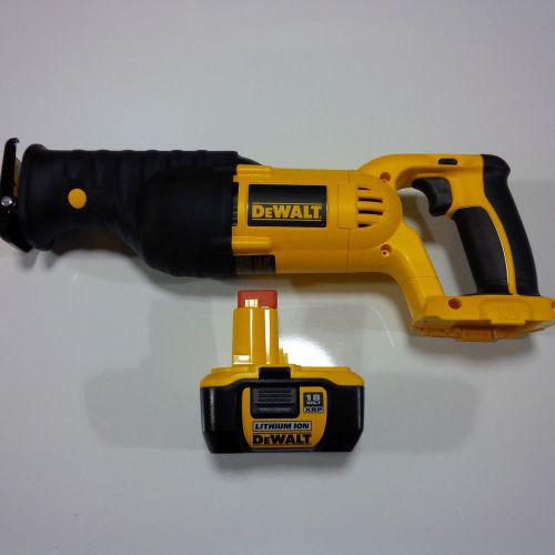 New Dewalt DC385 18V Cordless Reciprocating Saw,DC9180 Battery 18 Volt XRP Blade