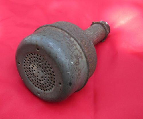 Vintage 4&#034; Briggs Wisconsin Kohler Gas Engine Muffler 1&#034; N.P.T.