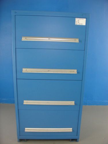 Refirbished stanley-vidmar 4 drawer tool cabinet new paint all over for sale
