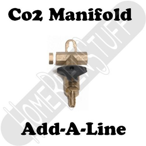 Add On Co2 Air Gas Distribution Manifold Splitter Draft Beer Kegerator 5/16 Barb