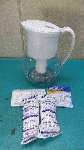 Brita monterey 10 cup easy grip flip lid water filtration pitcher for sale