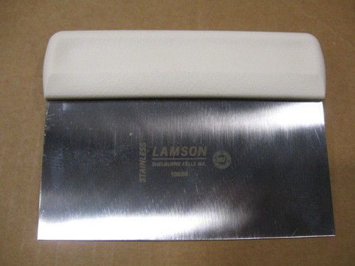 LAMSON 106S6 STAINLESS STEEL 3&#034; x 6&#034; DOUGH CUTTER ~NEW~