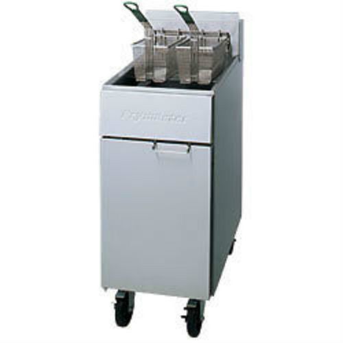 FRYMASTER (GF14-SD-N) 16&#034; ECONOMY GAS FRYER, OPEN POT